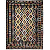 Handmade Multi Kilim Geometric 7x10 ft