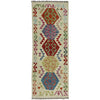 Handmade Multi Kilim Geometric 6' Runner