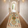 Handmade Multi Kilim Geometric 6' Runner