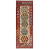 Handmade Multi Kilim Geometric 6' Runner
