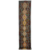 Handmade Multi Kilim Geometric 16' Runner