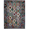 Handmade Multi Kilim Geometric 7x10 ft