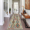 Handmade Multi Kilim Geometric 10' Runner