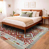 Handmade Multi Kilim Geometric 7x10 ft