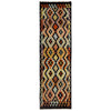 Handmade Multi Kilim Geometric 10' Runner