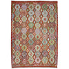 Handmade Multi Kilim Geometric 7x10 ft