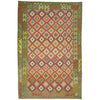 Handmade Multi Kilim Geometric 7x10 ft
