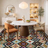 Handmade Multi Kilim Geometric 7x10 ft