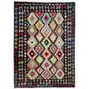 Handmade Multi Kilim Geometric 7x10 ft