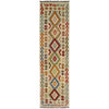 Handmade Multi Kilim Geometric 10' Runner