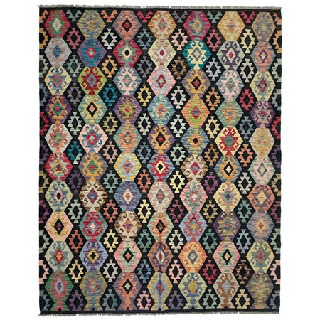 Handmade Multi Kilim Geometric 7x10 ft