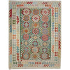 Handmade Multi Kilim Geometric 7x10 ft