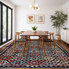 Handmade Multi Kilim Geometric 7x10 ft