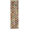 Handmade Multi Kilim Geometric 10' Runner