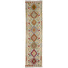 Handmade Multi Kilim Geometric 10' Runner