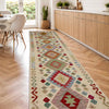 Handmade Multi Kilim Geometric 10' Runner