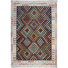 Handmade Multi Kilim Geometric 7x10 ft