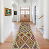 Handmade Multi Kilim Geometric 10' Runner