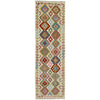 Handmade Multi Kilim Geometric 10' Runner