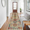 Handmade Multi Kilim Geometric 10' Runner