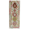 Handmade Multi Kilim Geometric 6' Runner