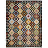 Handmade Multi Kilim Geometric 7x10 ft