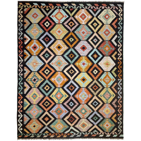 Handmade Multi Kilim Geometric 7x10 ft