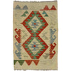 Handmade Multi Kilim Geometric 2x3 ft