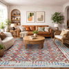 Handmade Multi Kilim Geometric 9x12 ft