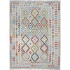 Handmade Multi Kilim Geometric 9x12 ft