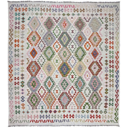 Handmade Multi Kilim Geometric 8x10 ft