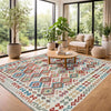 Handmade Multi Kilim Geometric 8x10 ft