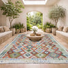 Handmade Multi Kilim Geometric 8x10 ft