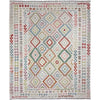 Handmade Multi Kilim Geometric 9x12 ft
