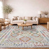 Handmade Multi Kilim Geometric 9x12 ft