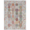 Handmade Multi Kilim Geometric 9x12 ft