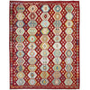 Handmade Multi Kilim Geometric 9x12 ft