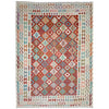 Handmade Multi Kilim Geometric 9x12 ft