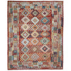 Handmade Multi Kilim Geometric 9x12 ft