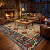 Handmade Multi Kilim Geometric 5x8 ft