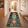 Handmade Multi Kilim Geometric 6' Runner