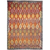 Handmade Multi Kilim Geometric 5x8 ft
