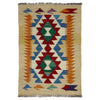 Handmade Multi Kilim Geometric 2x3 ft