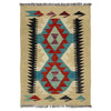 Handmade Multi Kilim Geometric 2x3 ft
