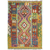 Handmade Multi Kilim Geometric 3x5 ft