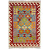 Handmade Multi Kilim Geometric 3x5 ft