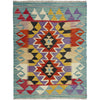 Handmade Multi Kilim Geometric 3x5 ft
