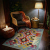 Handmade Multi Kilim Geometric 3x5 ft