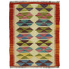 Handmade Multi Kilim Geometric 2x3 ft