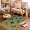 Handmade Multi Kilim Geometric 2x3 ft